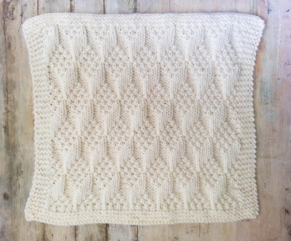 Bulky Yarn Baby Blanket Knitting Patterns