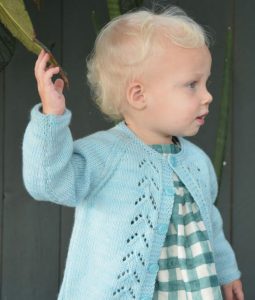 Merel - Cardigan Knitting Pattern for 2 year olds