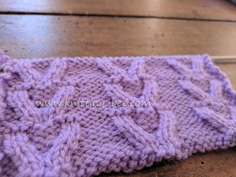 Horseshoe Stitch Free Knitting Stitch