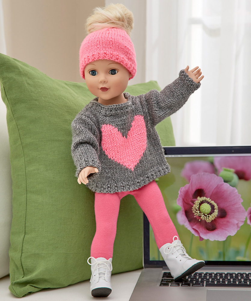 18 Inch Doll Knitting Patterns Free Printable Printable Templates