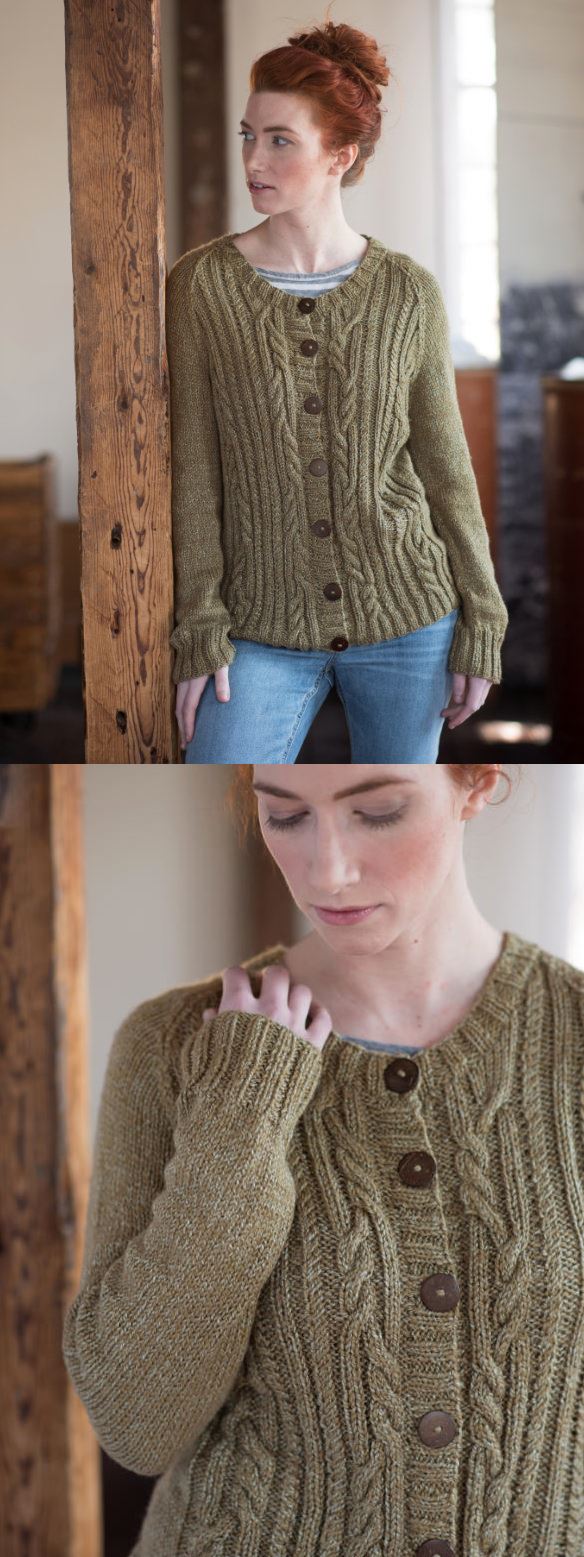 Free Raglan Cardigan Knitting Patterns