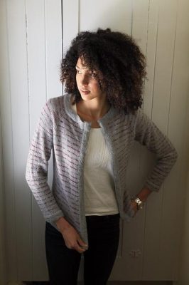 Classic Lines Cardigan - Knitting Bee