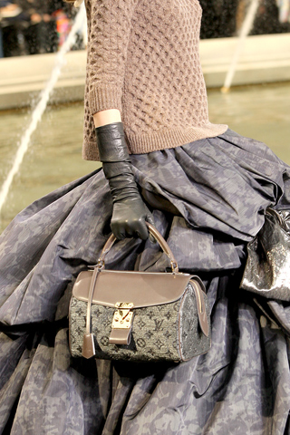 Louis Vuitton Paris Fashion Week Amine Crochet Knitted Sleeves in