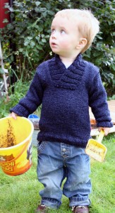 Striped Sweater for Child Knitting Pattern | FaveCrafts.com