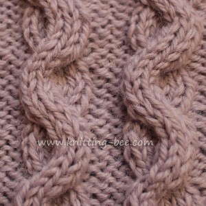Knitting Stitch Patterns-Mock Cable