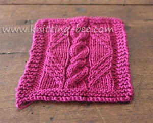 Free Knitting Pattern - Cotton Cable Sweater from the Boys