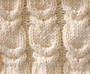 Branch Cable Stitch - Knitting Bee