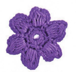 Crochet Flower Pattern 1 - Knitting Bee