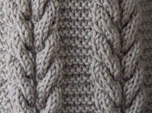 Knitted Cable Stitch - Knitting Bee