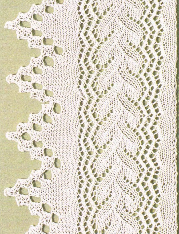 easy lace edging knitting pattern