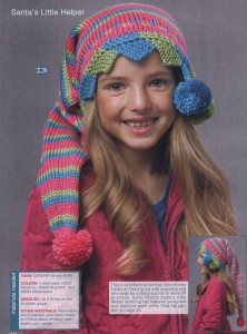 Santa's Helper Knitted Hat - Knitting Bee