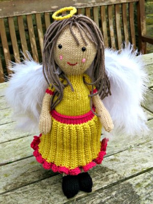 Christmas Tree Angel - Knitting Bee