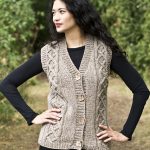 Patons Celtic Cable Vest Free Knitting Pattern - Knitting Bee