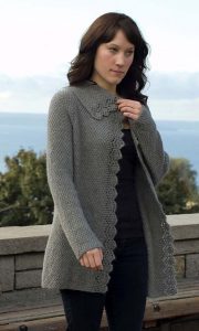 Climbing Lace Cardigan Free Knit Pattern - Knitting Bee