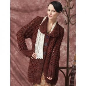 Patons Charming Cardigan Free Intermediate Women's Knit Pattern ...