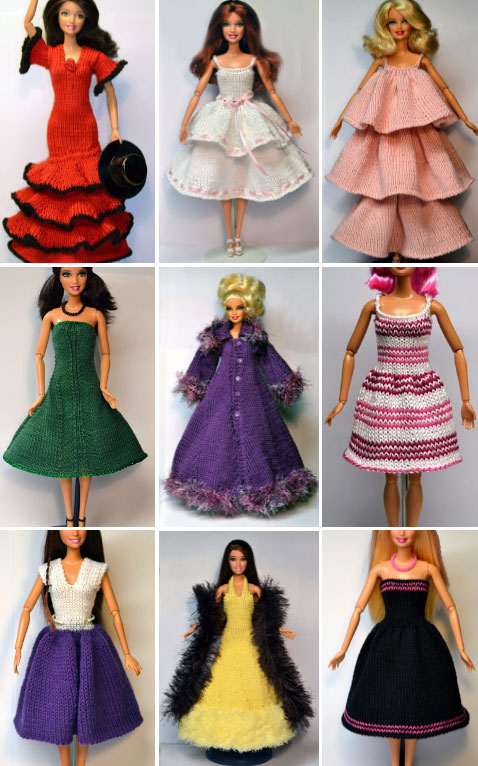Free Sewing Patterns for Vintage Barbie Dolls (Gallery) - Free Doll Clothes  Patterns