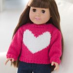 Love My Doll Sweater Free Knit Pattern