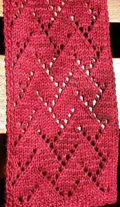 free lace scarf knitting pattern