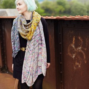 Shockwaves Free Scarf Knitting Pattern - Knitting Bee