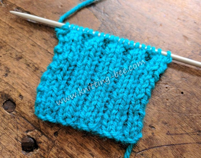 Three Basic Rib Stitch Knitting Patterns - Knitting Bee