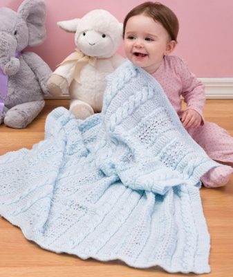 20 Easy Baby Blanket Knitting Patterns - Knitting Bee