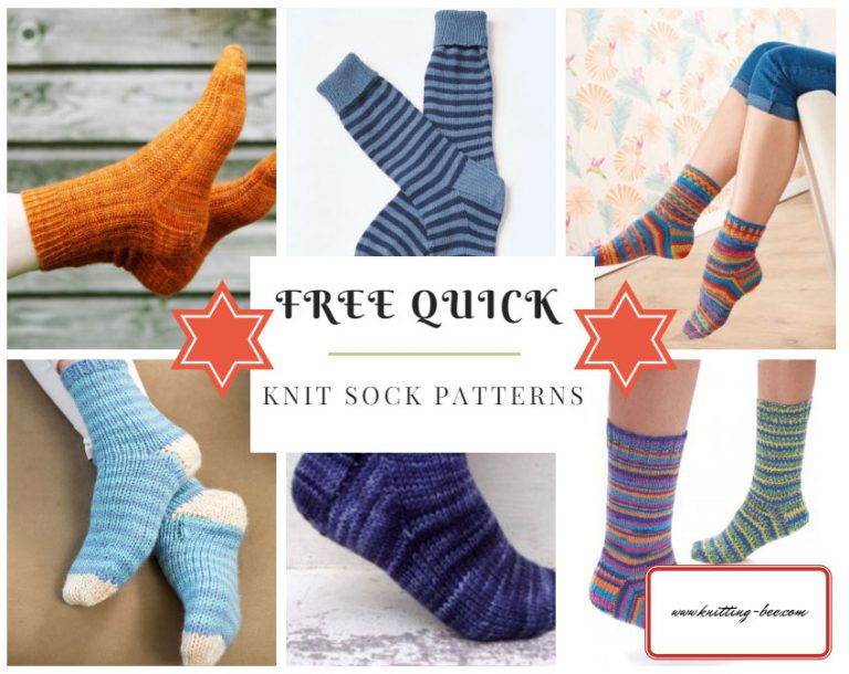 Free Quick Knit Sock Pattern That Will Make You Love Knitting Socks!