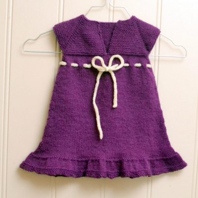 30 Free Knit Baby Dresses You'll Love Knitting - Knitting Bee