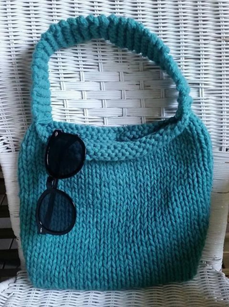 Knitted Bag Patterns For Beginners - Mikes Nature