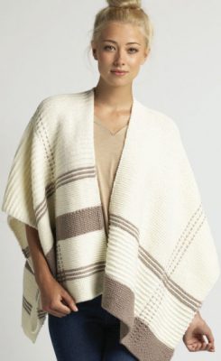 Knitted blanket wrap free pattern - Knitting Bee
