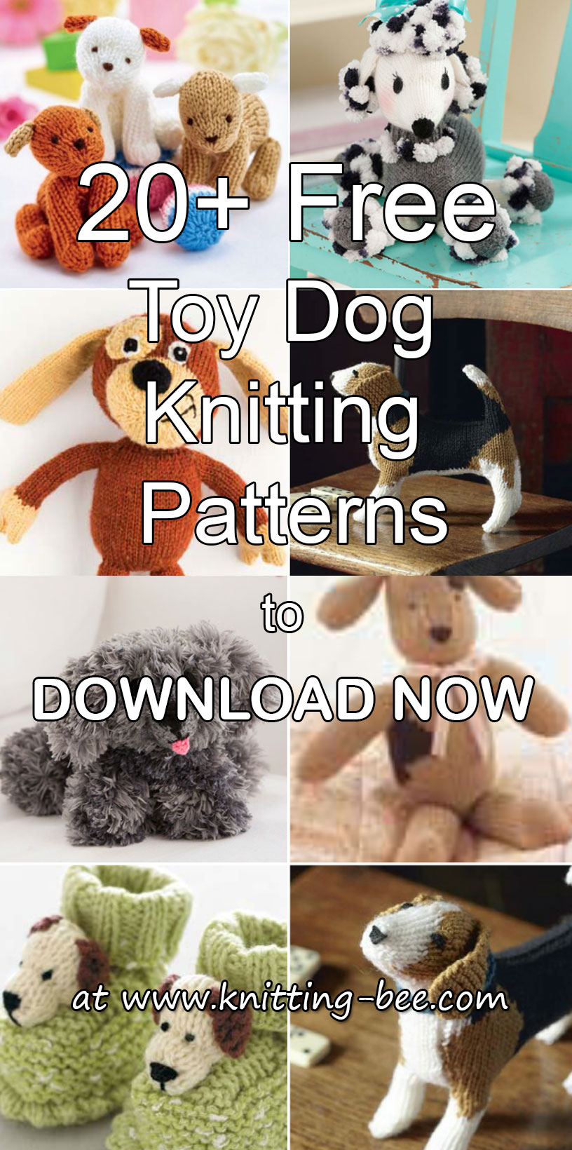 20 Free Toy Dog Knitting Patterns To Download Now