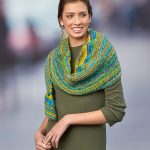 Simple Crescent Shawl Free Knitting Pattern