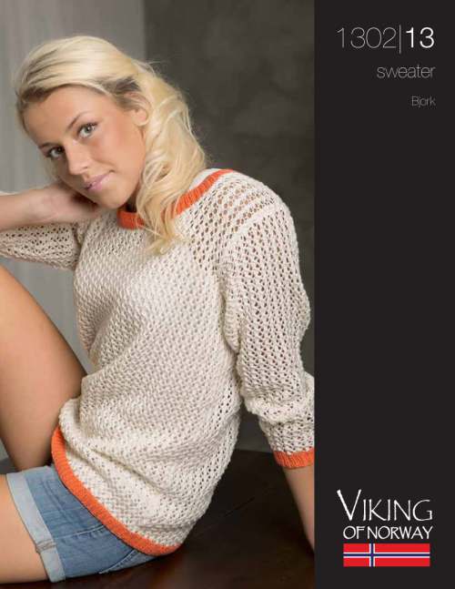 Bjork Lace Sweater Free Knitting Pattern