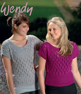 Wheat Stitch Top Free Knitting Pattern