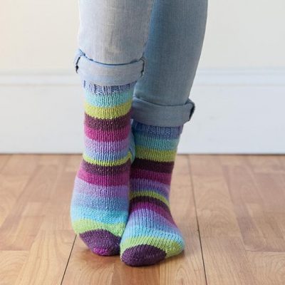 Accogliente Socks Free Knitting Pattern - Knitting Bee
