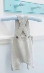 Florence Free Baby Overalls Knitting Pattern - Knitting Bee