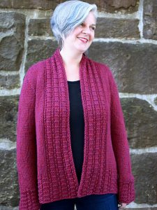 Peverly Free Cardigan Knitting Pattern - Knitting Bee