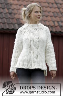 Mont Blanc Cable Sweater Free Knitting Pattern - Knitting Bee