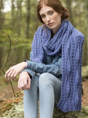 Forestdale Scarf Free Knitting Pattern - Knitting Bee