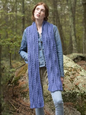 Forestdale Scarf Free Knitting Pattern - Knitting Bee