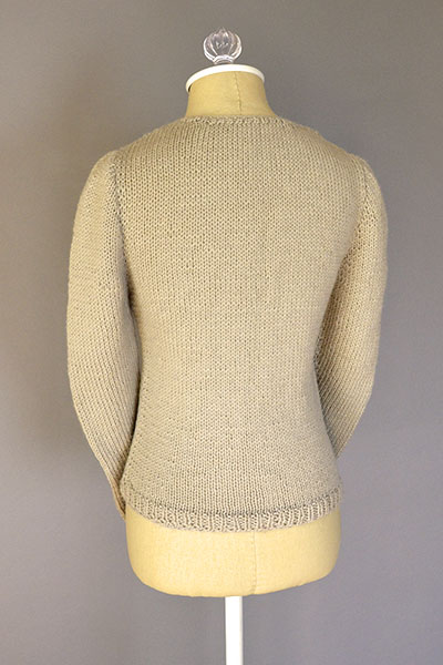 Interlacement Sweater Free Knitting Pattern