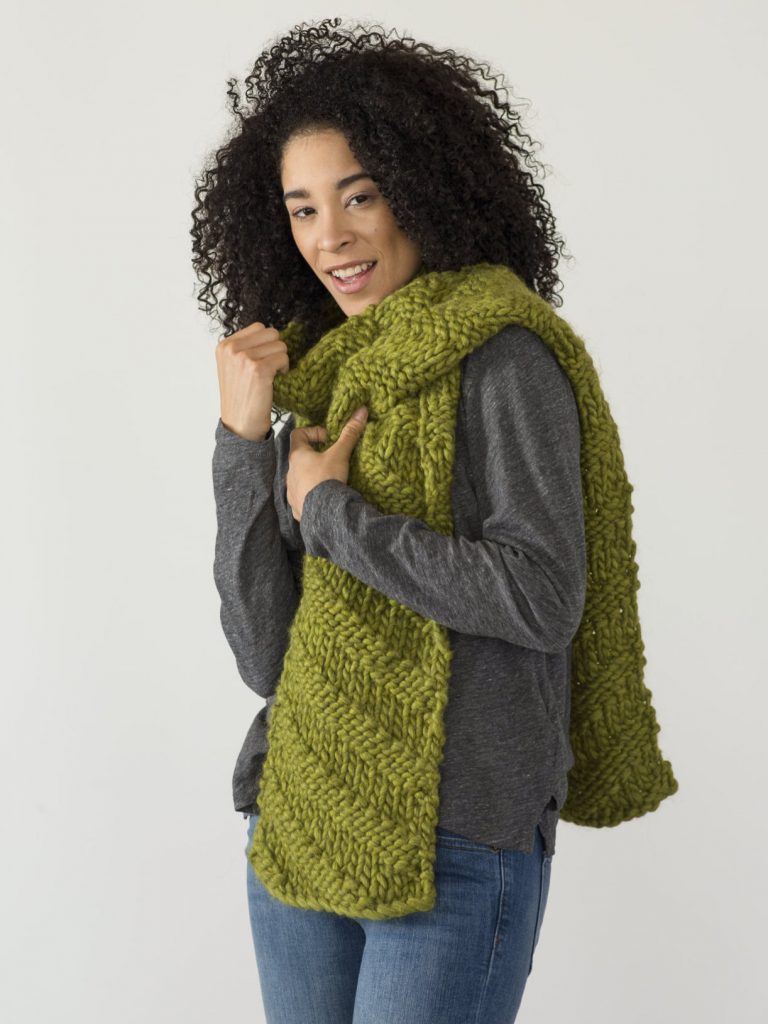 Kallik Easy Scarf Knitting Pattern - Knitting Bee