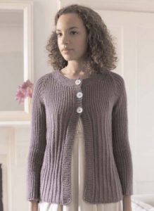 Lily Cardigan Free Knitting Pattern - Knitting Bee