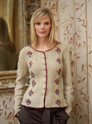 Tyrolean Cardigan Free Knitting Pattern - Knitting Bee