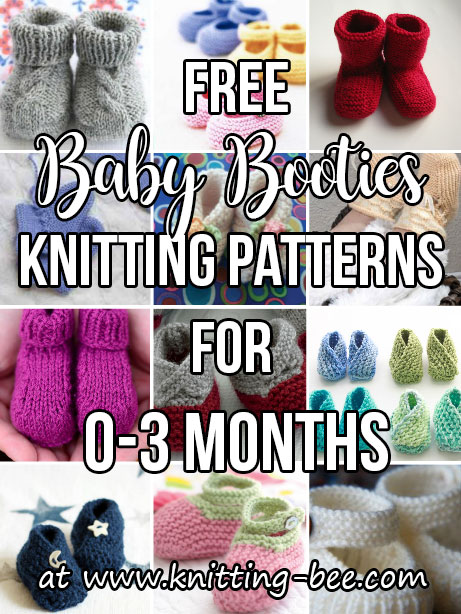 free baby bootie patterns