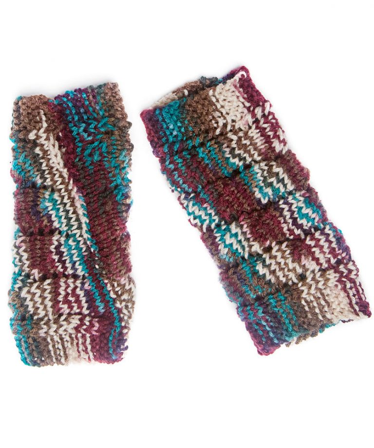 Dragon Scale Mitts Free Knitting Pattern - Knitting Bee