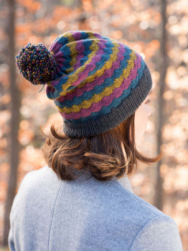 Giedi Colorknit Hat Free Knitting Pattern - Knitting Bee