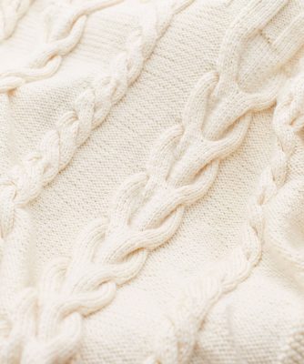 Luxurious Cabled Throw Free Knitting Pattern - Knitting Bee