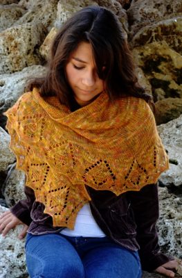 Beithe Lace Shawl Free Knitting Pattern - Knitting Bee