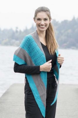 By the Sea Shawl Free Knitting Pattern - Knitting Bee