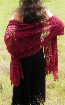 Rhodion Lace Shawl Free Knitting Pattern - Knitting Bee